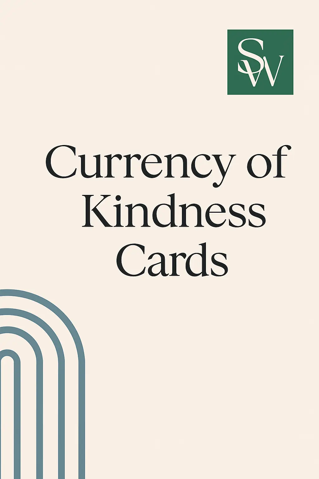 Currency of Kindness Cards